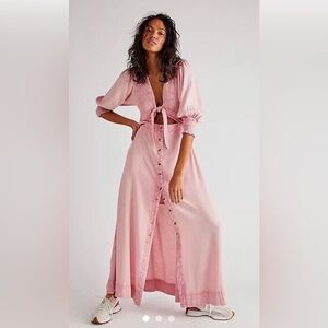 Free People String of Hearts Maxi Dress